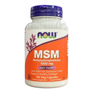 NOW MSM 1000mg 120caps