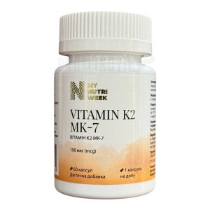 MyNutriWeek Vitamin K2 MK-7 100mcg 60Caps