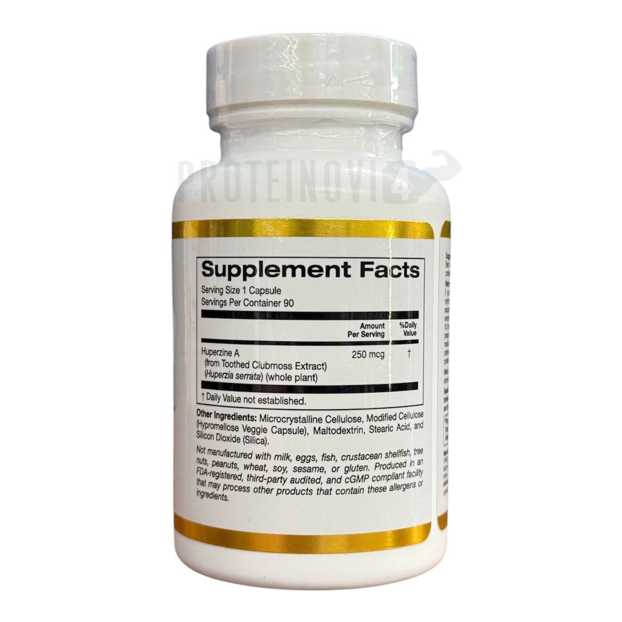 California Gold Huperzine A 250mcg 90VegCaps