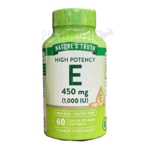 Nature`s Truth High Potency Vitamin E 450mg 60Softgels