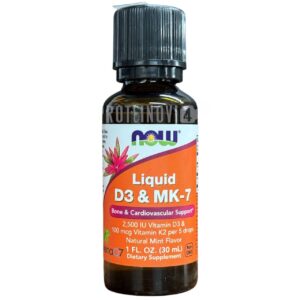 NOW Liquid D3&MK-7 30ml