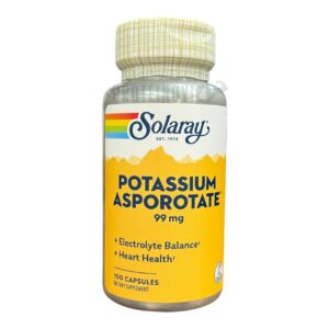 Solaray Potassium Asporotate 99mg 100caps
