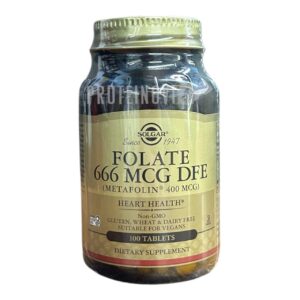Solgar Folate 400mcg 100tab