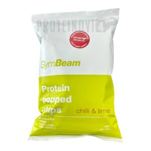 GymBeam Protein Popped Chips Chili&Lime 40g