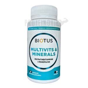 BIOTUS Multivits & Minerals 60caps