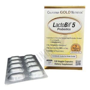 California Gold Lactobif 5 Probiotics 120Caps