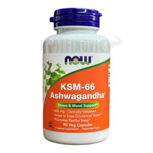 NOW Ashwagandha KSM-66 90vcaps