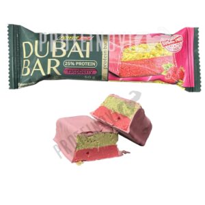 Power Pro Dubai Bar 25% Protein Raspberry 50g