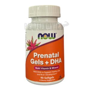 NOW Prenatal Gels + DHA 90Softgels