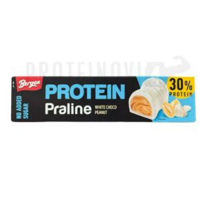Bergen Protein Praline White Choco Peanut 50g