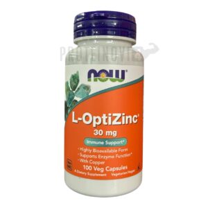 NOW L-OptiZinc 30mg 100VegCaps