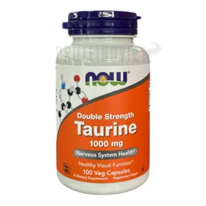 NOW Double Strength Taurine 1000mg 100VegCaps
