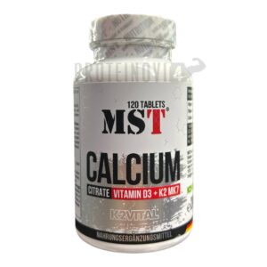 MST Calcium Citrate vitamin d3+K2 MK7 120tab