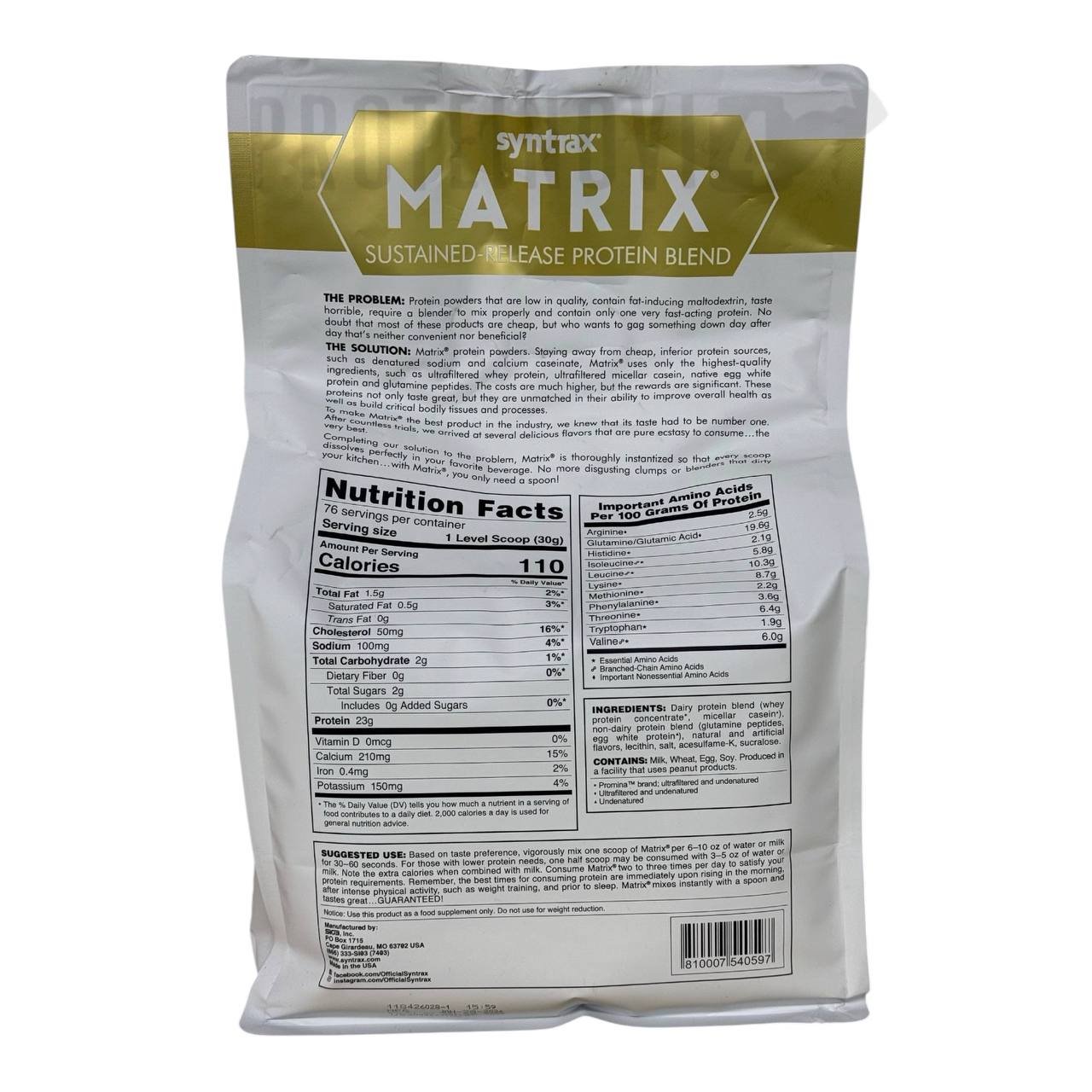 Syntrax Matrix 2.27kg