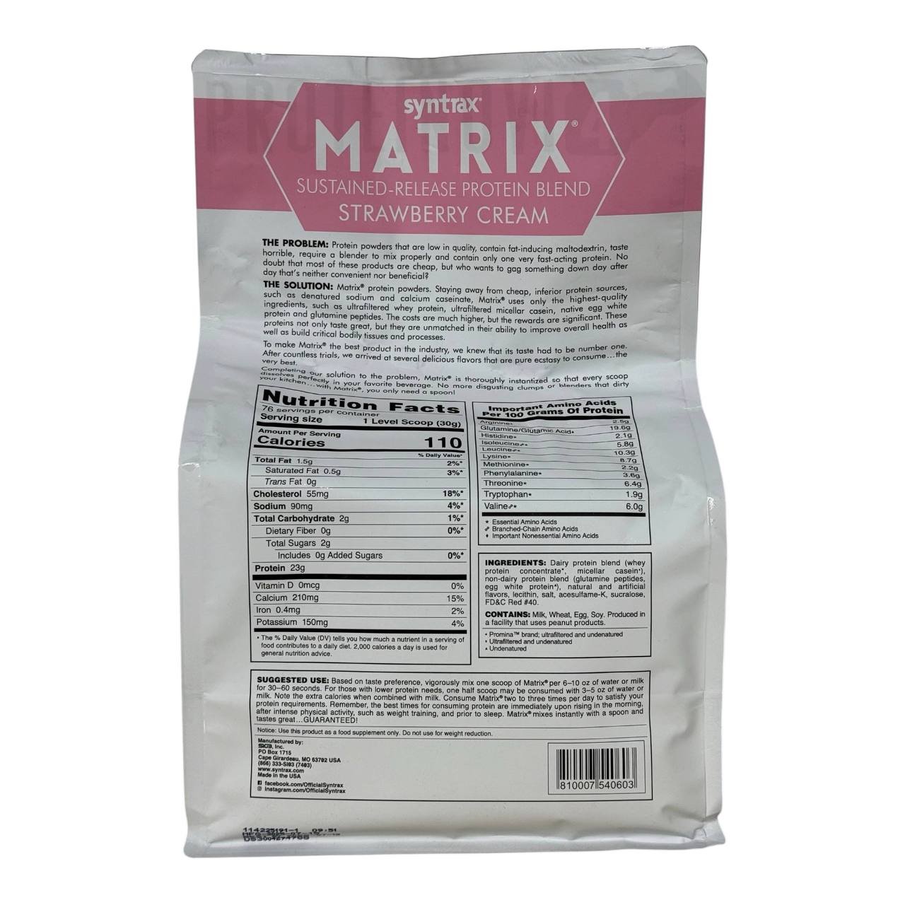 Syntrax Matrix 2.27kg