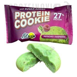Fit Win Protein Cookie 27% Protein Pistachio&Raspberry 40g