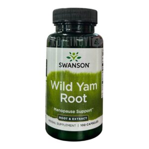 Swanson Wild Yam Root 400mg 100caps