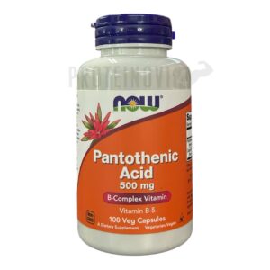 Now Pantothenic Acid 500mg 100vcaps