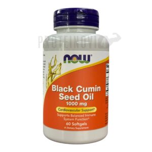 NOW Black Cumin Seed Oil 1000mg 60Softgels