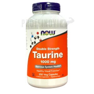 NOW Double Strength Taurine 1000mg 250VegCaps