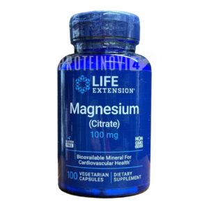 Life Extension Magnesium Citrate 100mg 100VegCaps