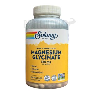 Solaray Magnesium Glycinate 350mg 120VegCaps