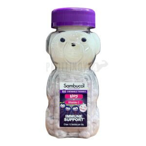 Sambucol Kids+Vitamin C Immune Support 60ChewableTeddies