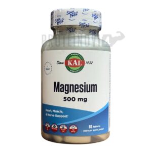 KAL Magnesium 500mg 60Tabs