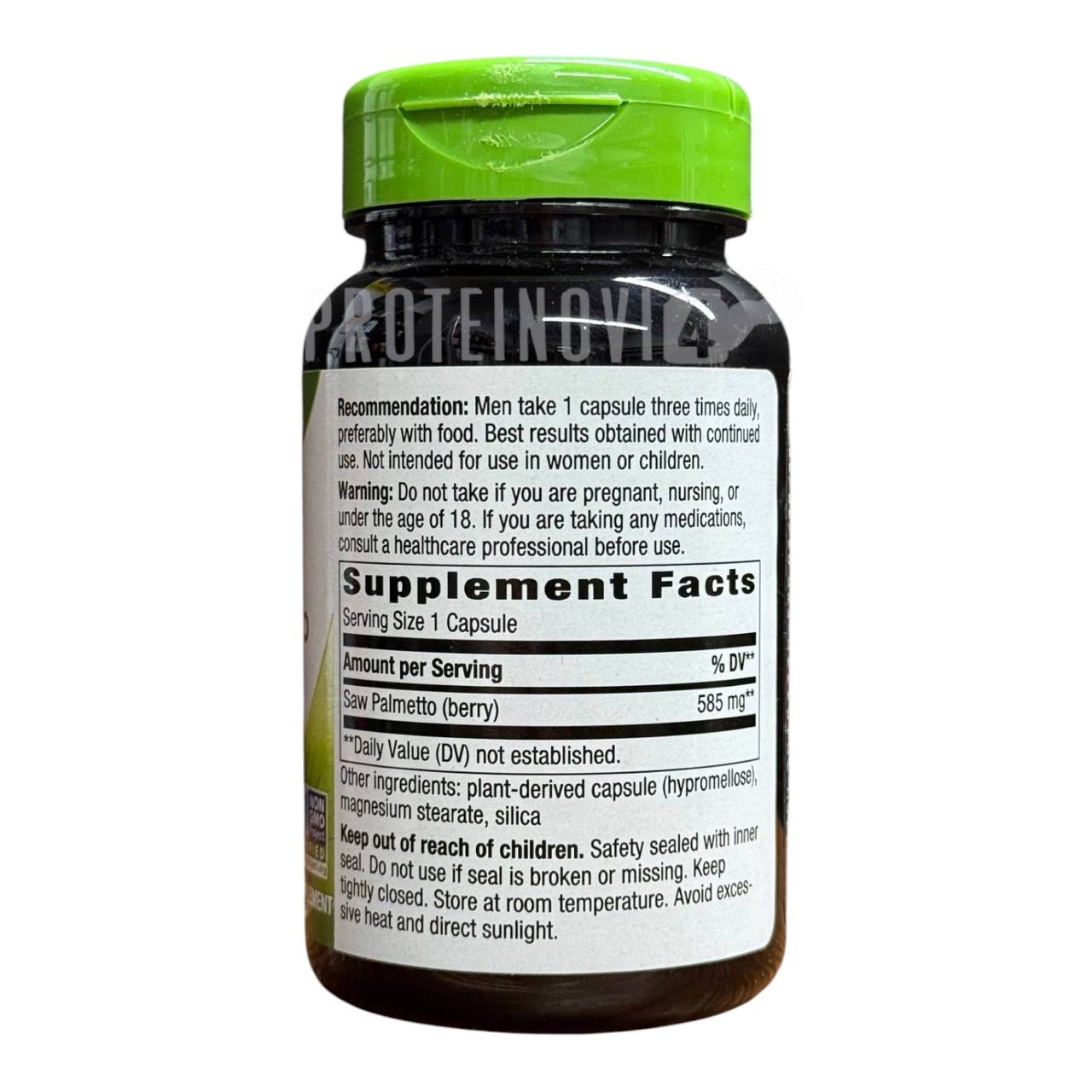 Natures Way Saw Palmetto Berries 585mg 100VegCaps