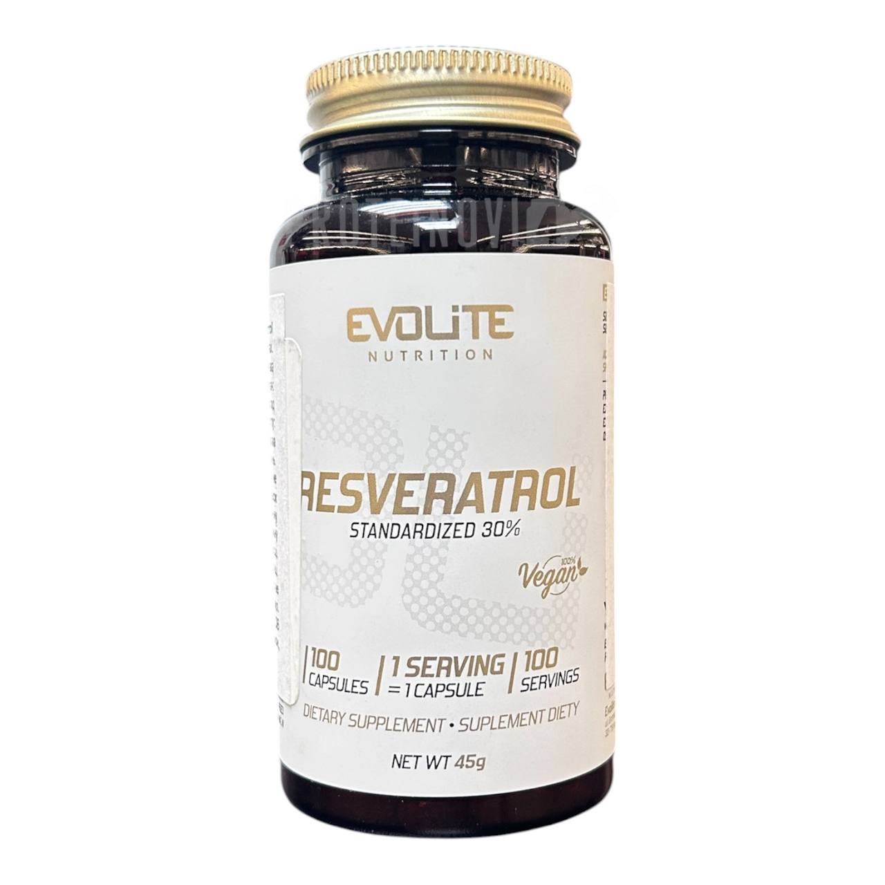 Evolite Nutrition Resveratrol 200mg 100Caps