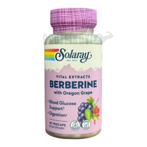 Solaray Vital Extracts Berberine with Oregon Grape 60VegCaps