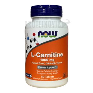 NOW L-Carnitine 1000mg 50Tabs