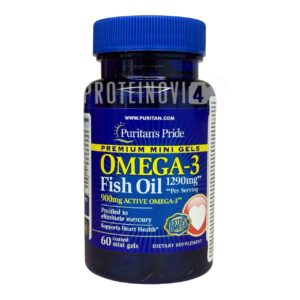 Puritans Pride Omega-3 Fish Oil 645mg 60Softgels