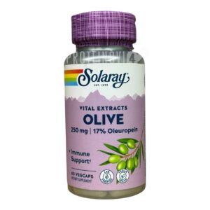 Solaray Vital Extracts Olive 250mg 60VegCaps