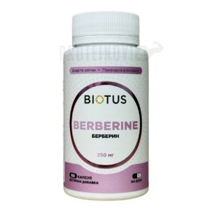 BIOTUS Berberine 250mg 60Caps