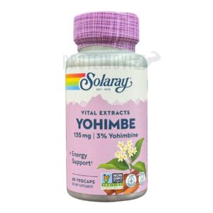 Solaray Vital Extracts Yohimbe 135mg 60VegCaps