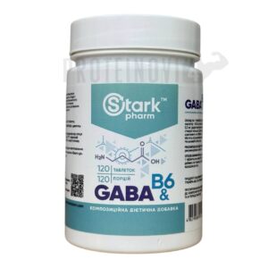 Stark Pharm Gaba&B6 500mg 120Tabs