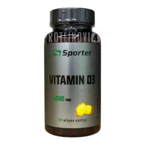 Sporter Vitamin D3 4000MO 120Softgels