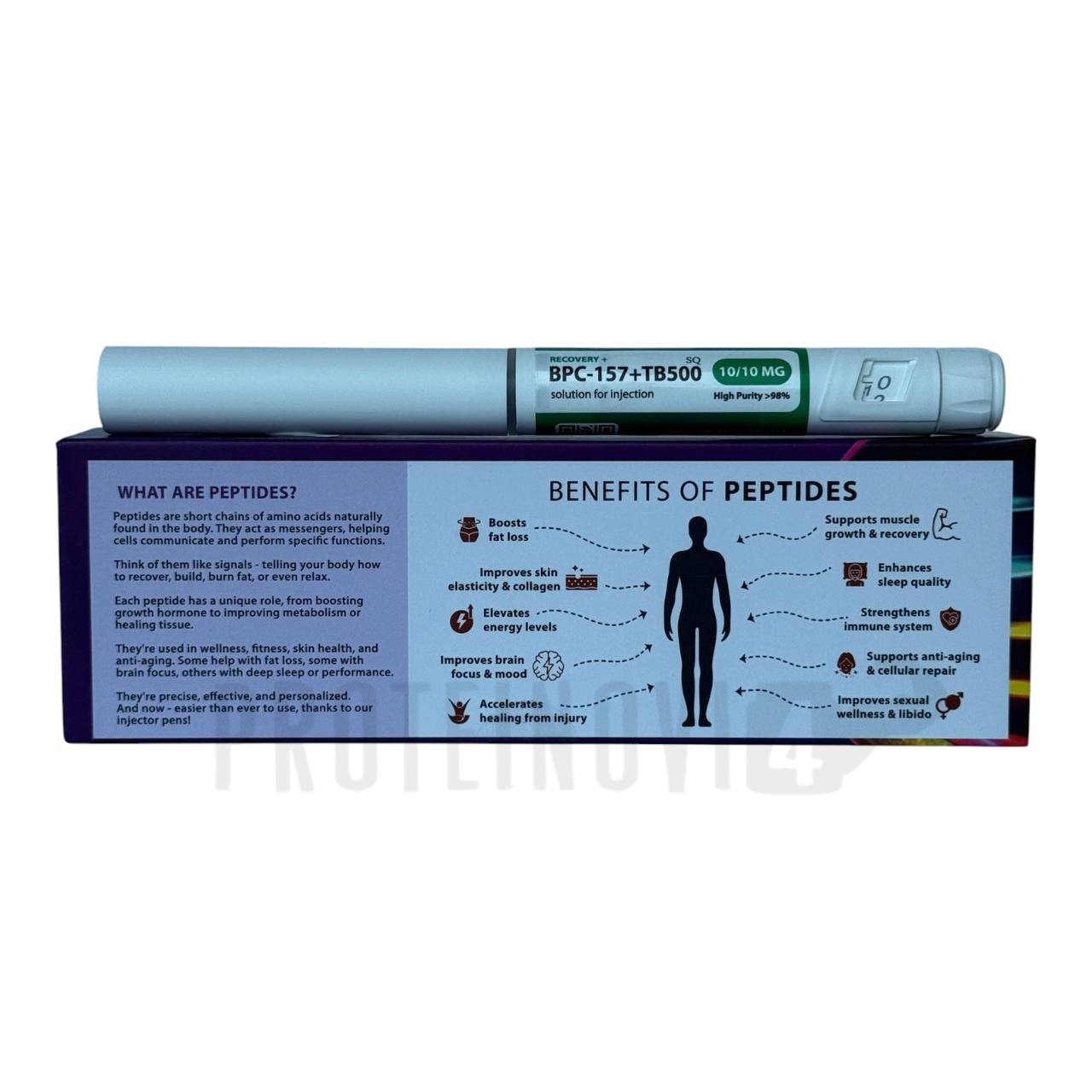 PeptoLabs BPC-157 with TB-500 Pen 10/10mg/3ml