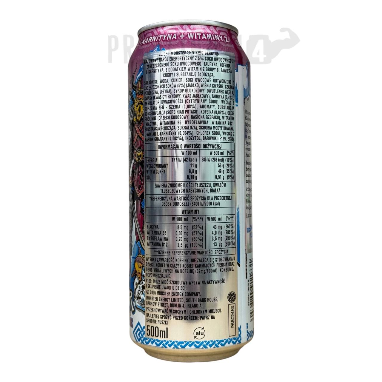Monster Energy Juiced Viking Berry 500ml