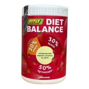 Fitly Diet Balance Полуниця 500g