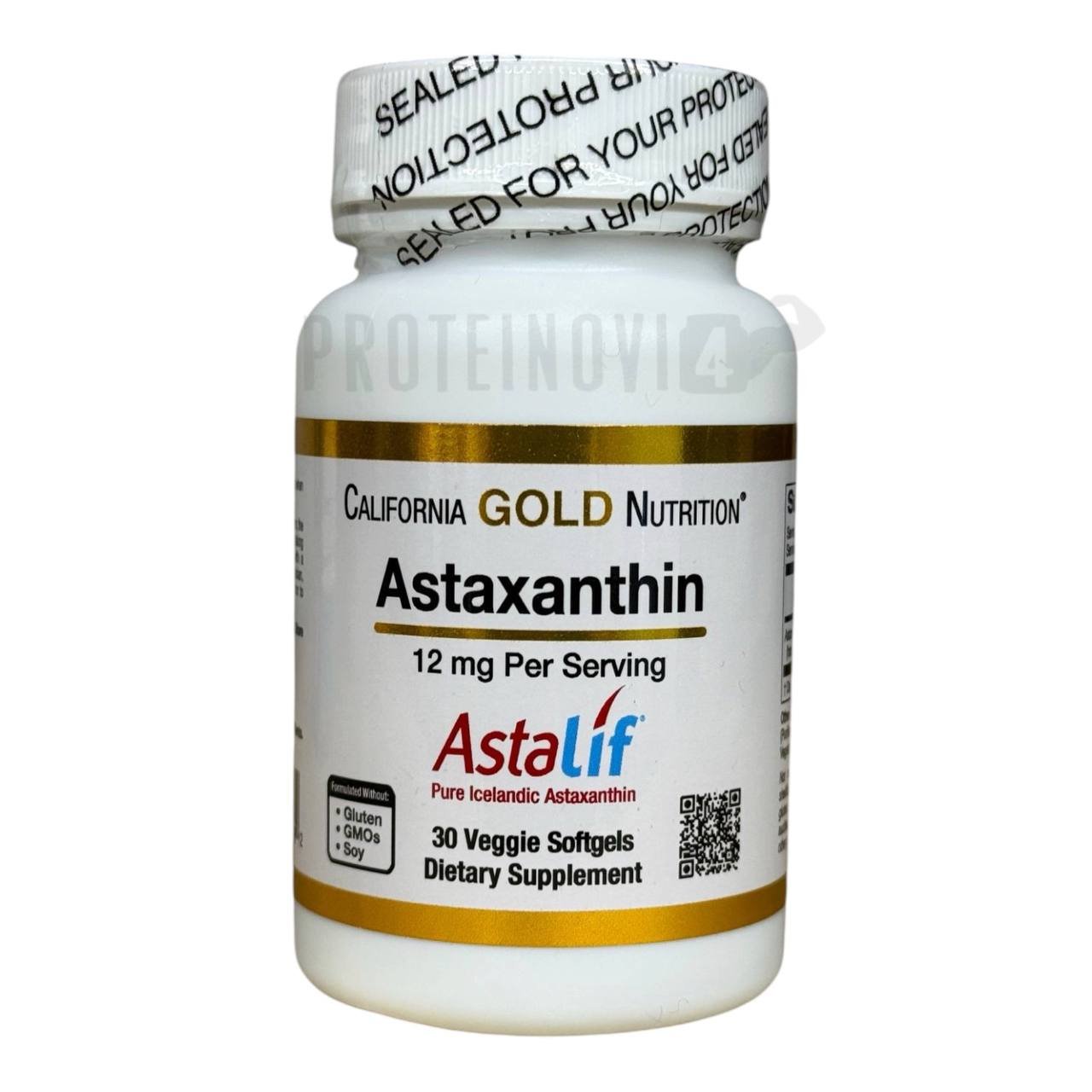 California Gold Astaxanthin 12mg 30VegCaps