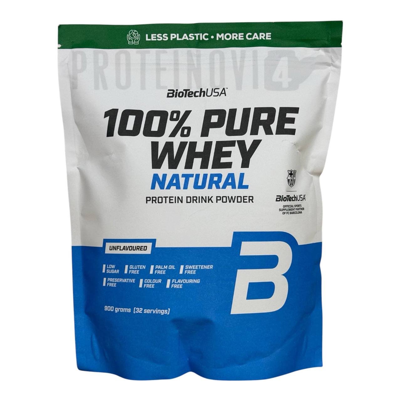 BioTech Pure Whey Natural Flavour 900g