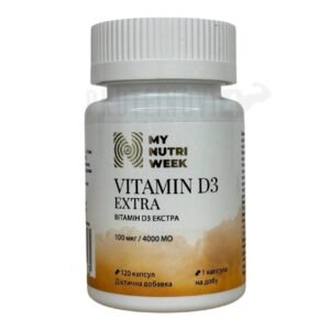 MyNutriWeek Vitamin D3 Extra 4000IU 120Caps