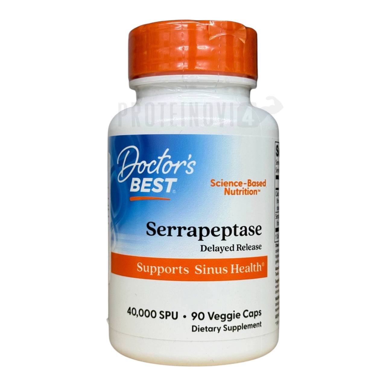 Doctor Best Serrapeptase 40.000 SPU 90VegCaps