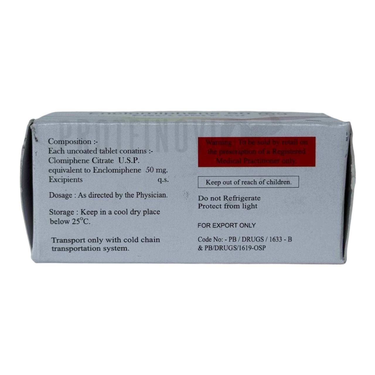 PowerBolic Lab Enclomy-50mg 1Tab