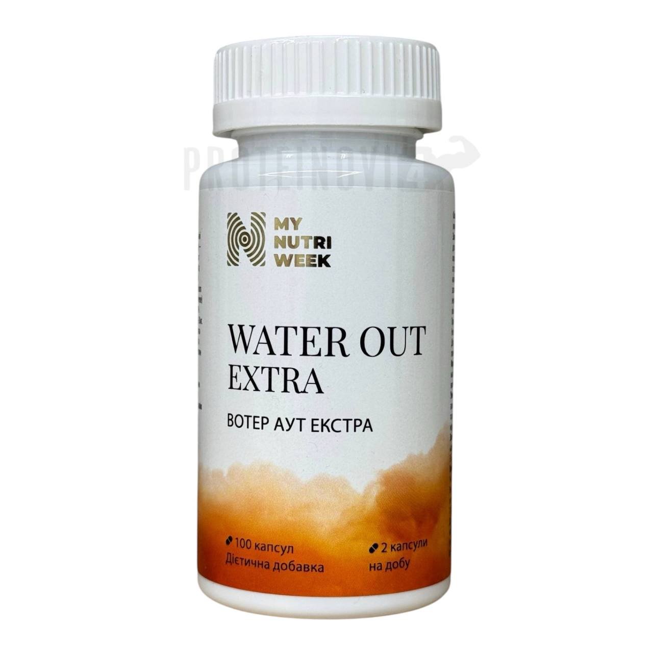 MyNutriWeek Water Out Extra 100Caps