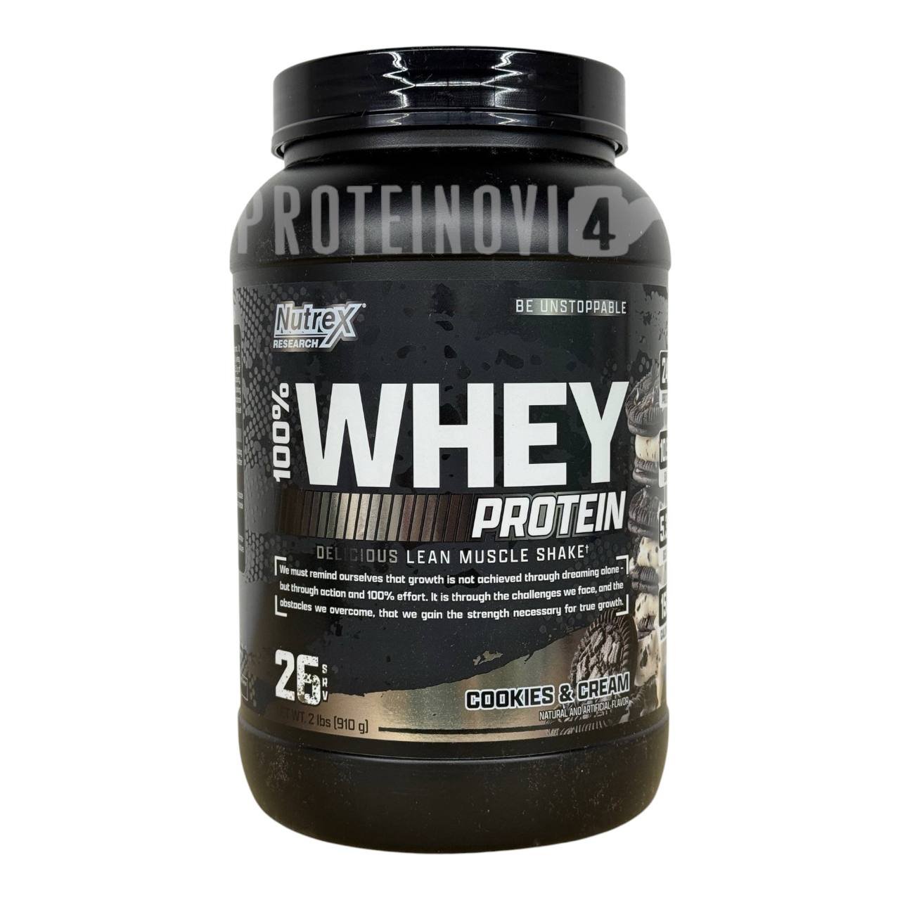 Nutrex 100% Whey Protein 900g