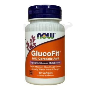 NOW GlucoFit 60Softgels