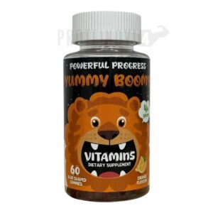 Powerful Progress Yummy Boomy Vitamins 60BearGummies